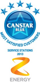 Most Satisfied Customers - Service Stations, 2013