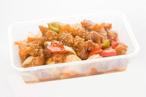 Takeaway food container