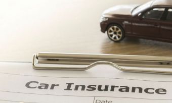 Car Insurance Form with toy car