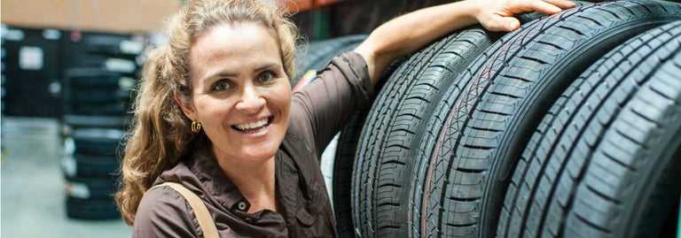 shopping for car tyres