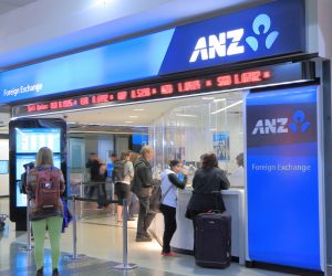 ANZ foreign exchange storefront