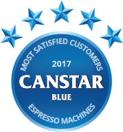 2017 award for espresso machines