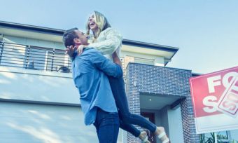 couple with sold house