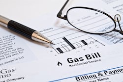 monthly gas bill