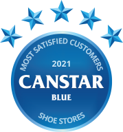 Canstar Blue Most Satisfied Customers Shoe Stores 2021