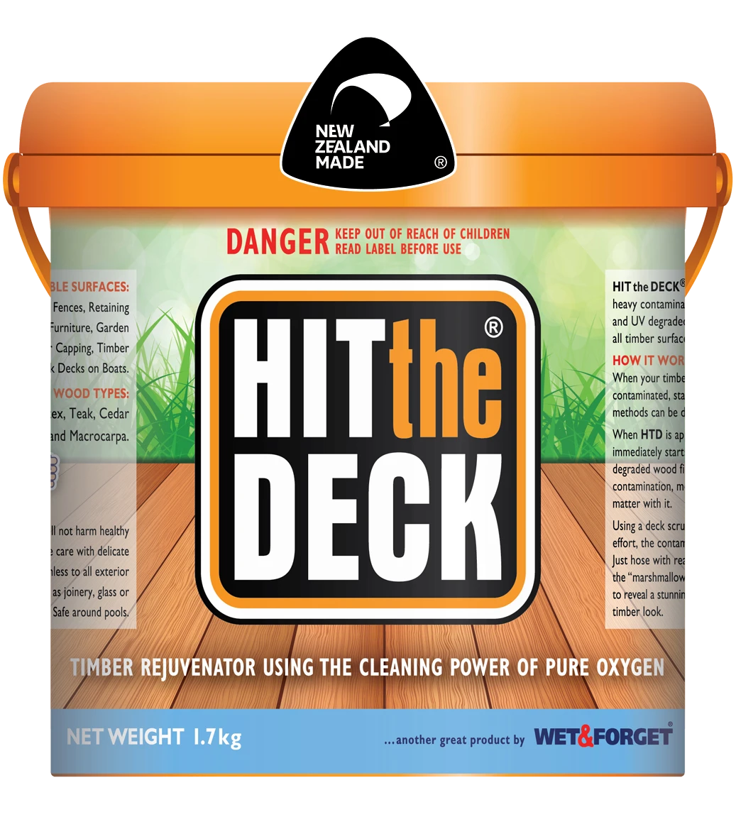 outdoor cleaners: hit the deck