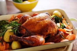 Roast chicken