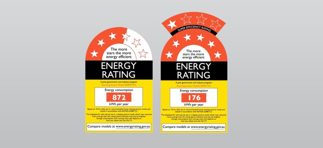 australia and new zealand rating label