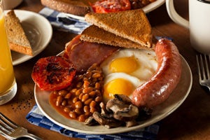 Can a fry up cure a hangover?