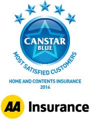 Home and Contents Insurance - 2014 Award Winner